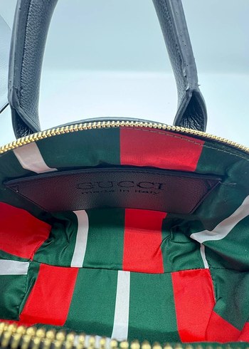 Gucci Siyah Baskılı Kadın Omuz Çantası - Görsel 2