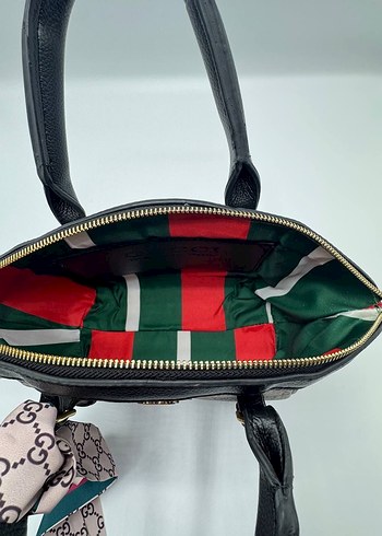Gucci Siyah Baskılı Kadın Omuz Çantası - Görsel 3