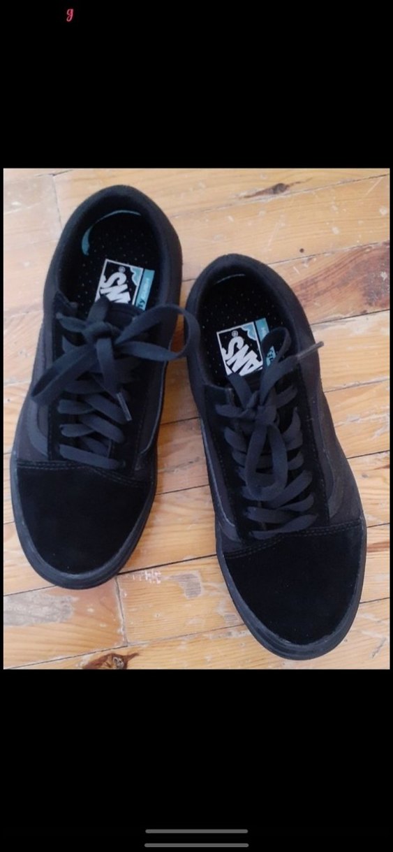 vans Siyah Kadın Spor Ayakkabı - Görsel 3