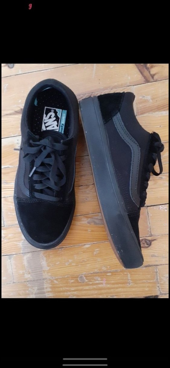 vans Siyah Kadın Spor Ayakkabı - Görsel 5
