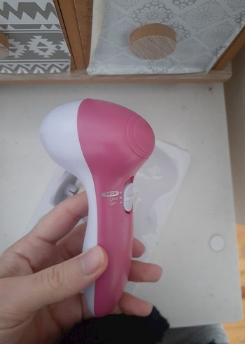 Pembe 5'li Yüz Temizleme ve Masaj Cihazı - Görsel 4