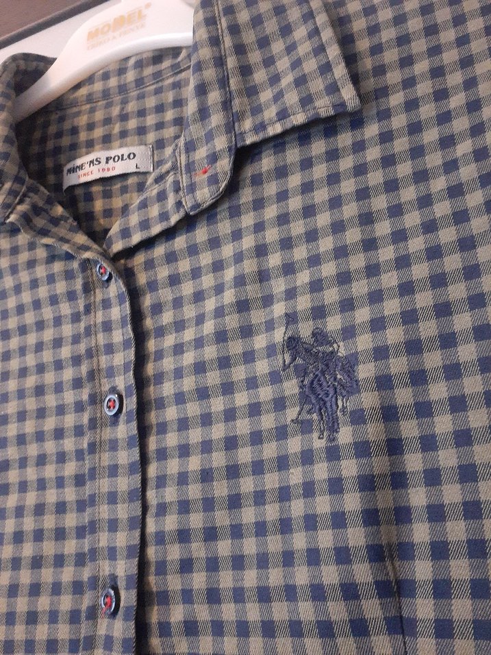 Düğmeli, Uzun Kollu polo Kadın Gömlek - Görsel 2