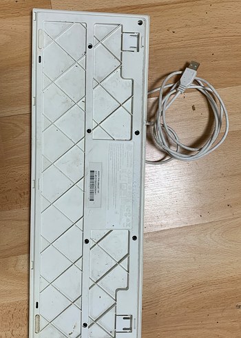 HP Marka Beyaz Kablolu Klavye - Görsel 2