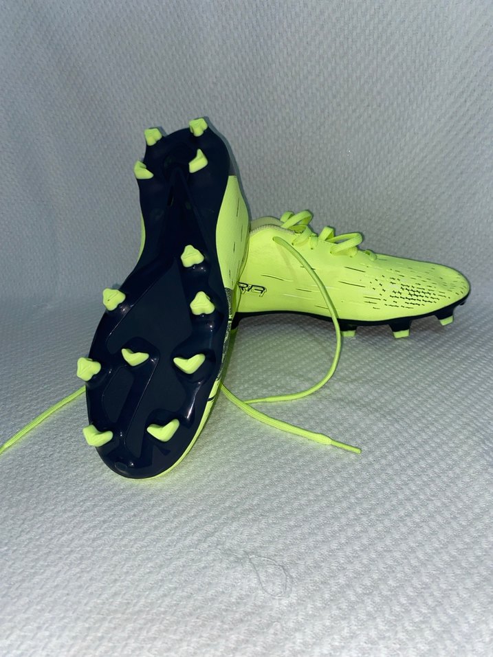 Puma Sarı Erkek Futbol Ayakkabısı Velcro Bantlı - Görsel 2