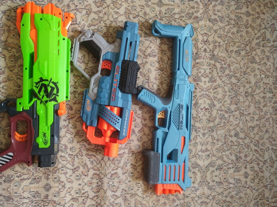 orijinal NERF marka Renkli Oyuncak Tabancalar Seti - Görsel 2