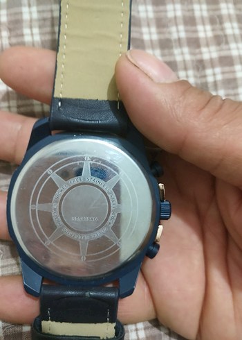 Siyah Biker Tarzı Erkek Kol Saati - Görsel 4