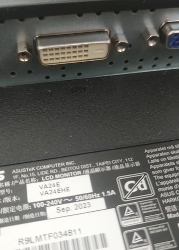 Mavi ASUS Monitör - Görsel 5