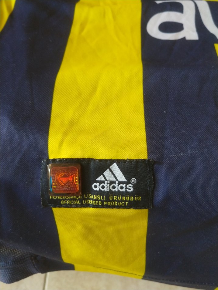 orijinal lisanslı Fenerbahçe Erkek Sarı-Lacivert  forma - Görsel 2