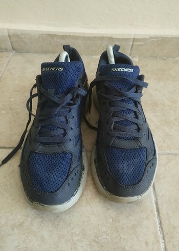 Erkek Lacivert Spor Ayakkabı Velcro - Görsel 2