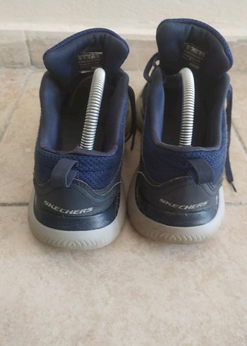 Erkek Lacivert Spor Ayakkabı Velcro - Görsel 4