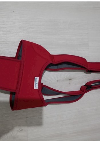 Kırmızı ve Gri Bebek Taşıyıcı - Görsel 4