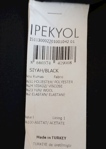 İPEKYOL SİYAH KOLSUZ ELBİSE - Görsel 4