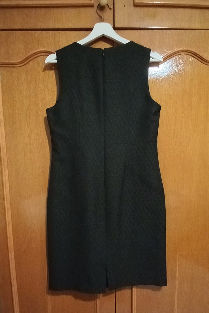 NARAMAXX  Siyah Midi  
Kolsuz Ofis Elbisesi - Görsel 3