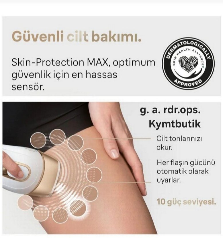 Braun Beyaz Lazer Epilasyon Cihazı - Görsel 3