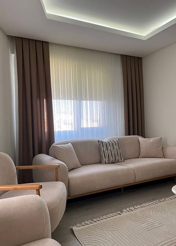 Bohem Tarz Modern Oturma Odası Dekoru - Görsel 7