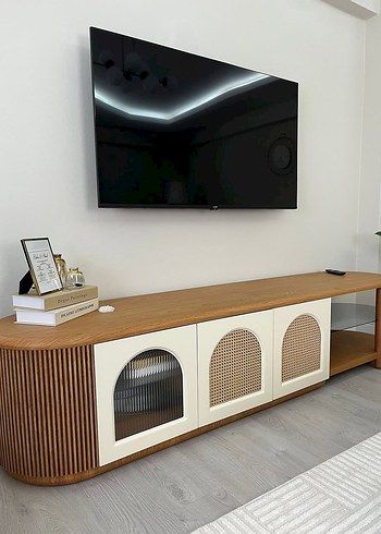 Bohem Tarz Modern Oturma Odası Dekoru - Görsel 4