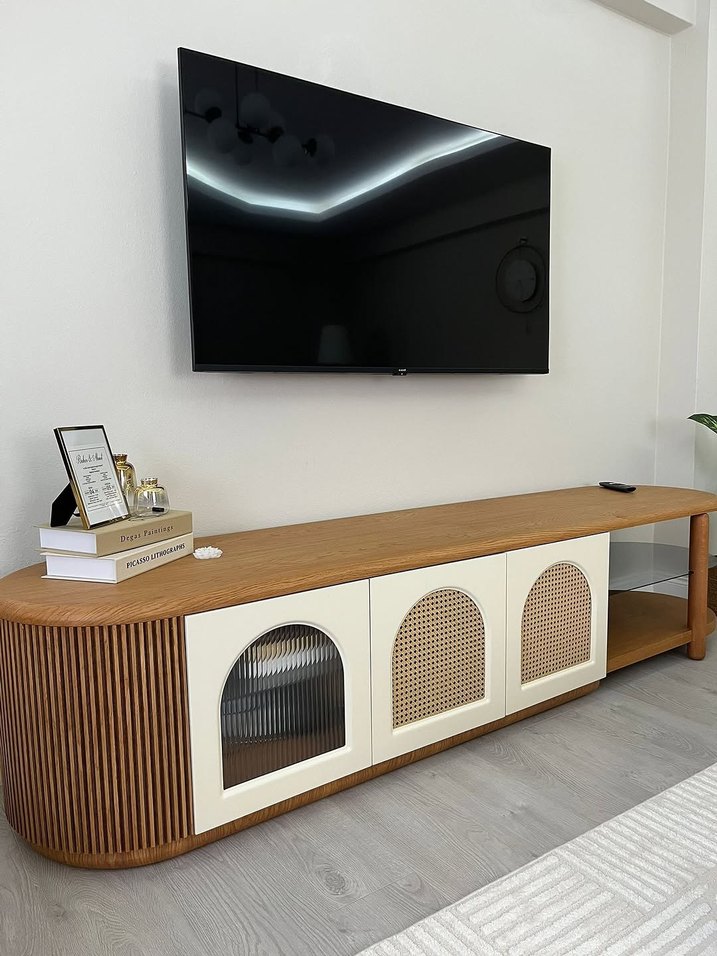 Bohem Tarz Modern Oturma Odası Dekoru - Görsel 4