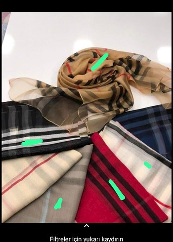 Orjinal tül burberry - Görsel 3