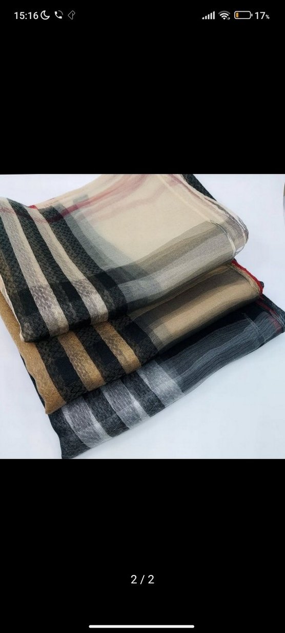 Orjinal tül burberry - Görsel 2