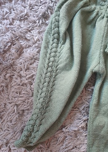 Bohem Tarzı Örgü  Salopet - Görsel 4