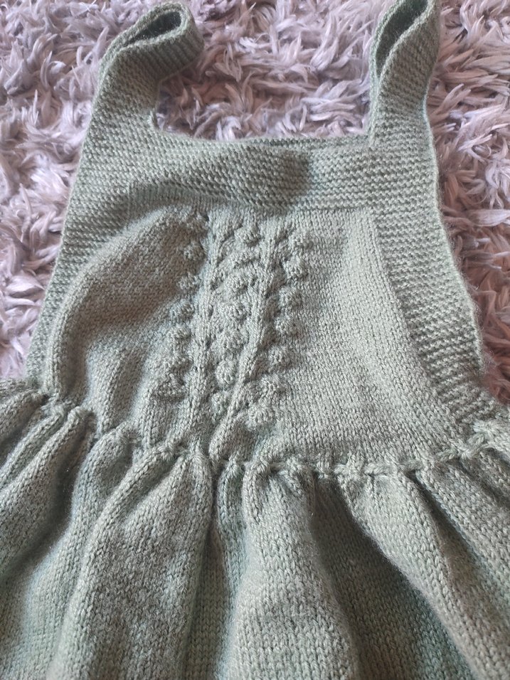 Bohem Tarzı Örgü  Salopet - Görsel 3