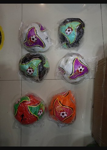 270-280 gram kaliteli alev desenli futbol topu - Görsel 2