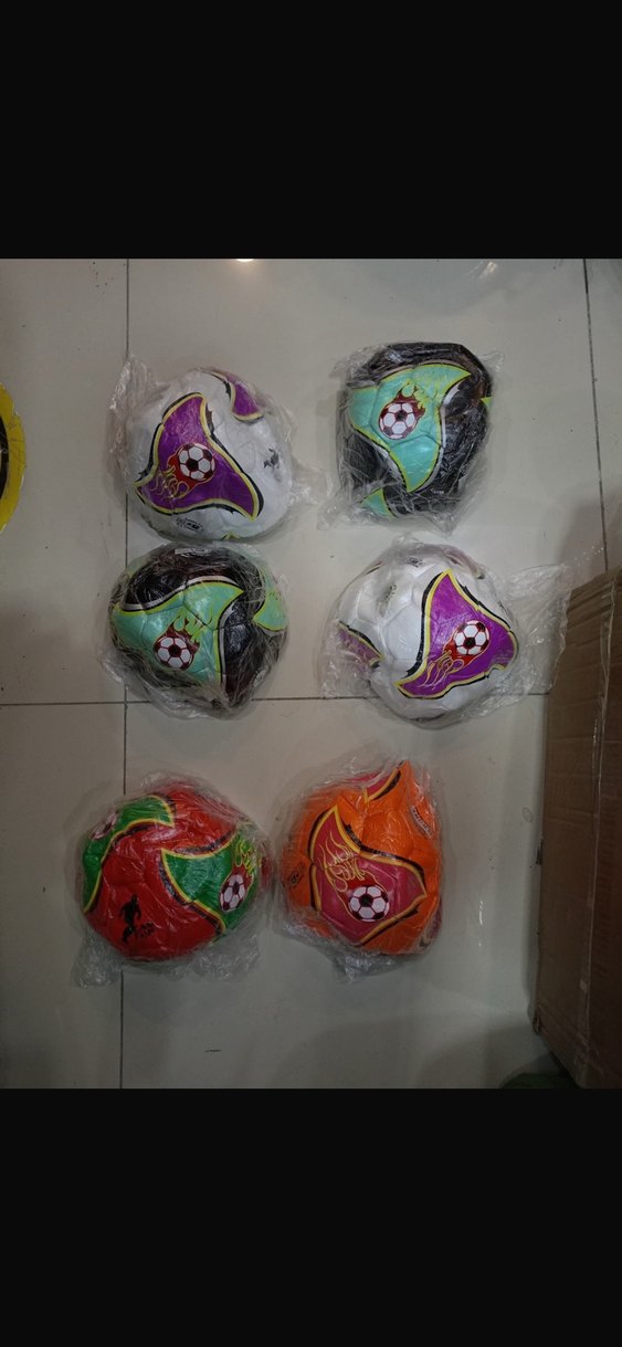 270-280 gram kaliteli alev desenli futbol topu - Görsel 2