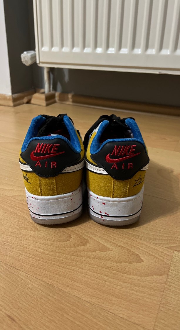 Renkli Mavi Kadın Spor Ayakkabı Pazarlık payı vardır - Görsel 5