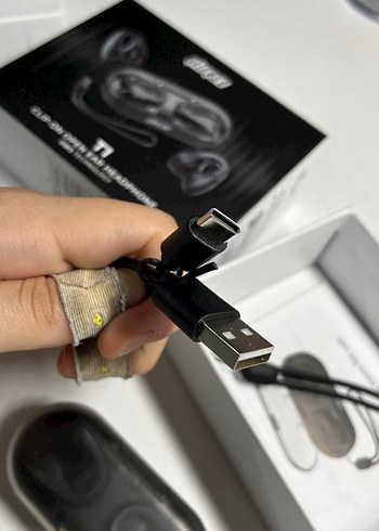 HIFREE T1 Kablosuz Kulaklık Siyah - Görsel 9