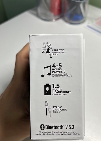 HIFREE T1 Kablosuz Kulaklık Siyah - Görsel 14