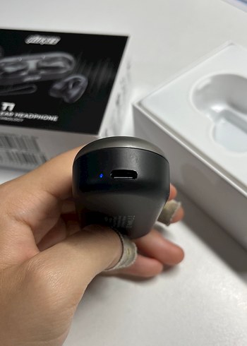 HIFREE T1 Kablosuz Kulaklık Siyah - Görsel 12