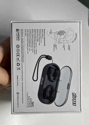 HIFREE T1 Kablosuz Kulaklık Siyah - Görsel 15