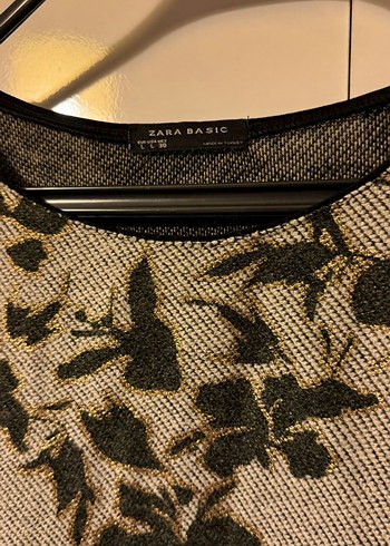 ZARA Elbise Dökümlü Midi Kadın Elbise - Görsel 3