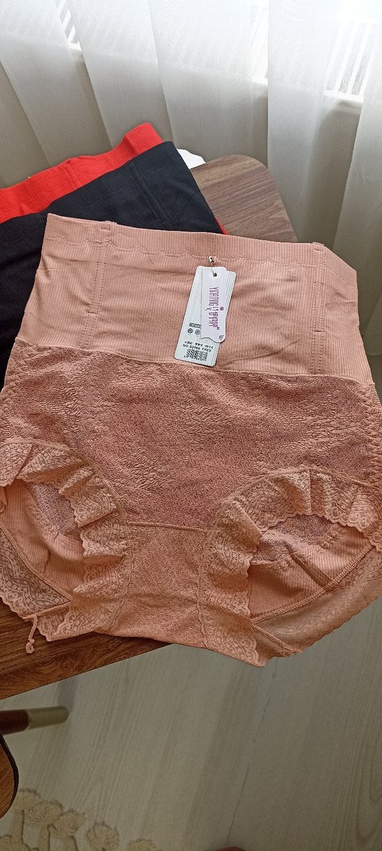 Nakışlı Bohem Kadın Külot - Kısa Boy - Görsel 3