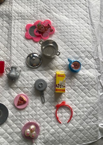 Renkli Mini Oyuncak Mutfak Seti 3 parça 50 tl - Görsel 2