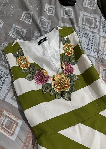 Kadın uzun elbise - Görsel 3