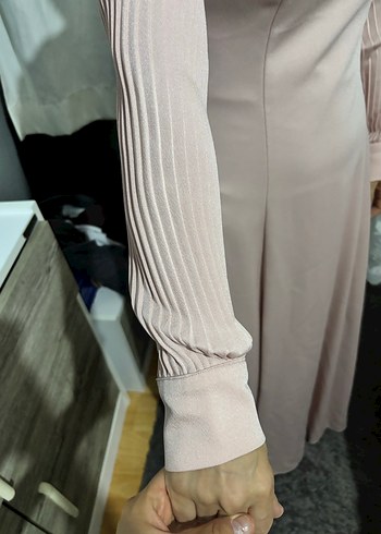 Pudra tesettür abiye - Görsel 2