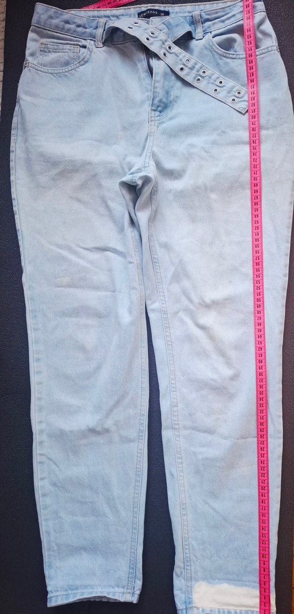 Kadın Mavi Mom Jean LCW - Görsel 4