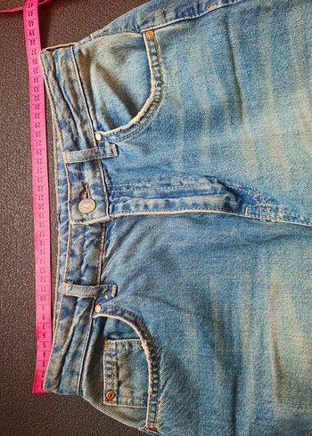 Trendyolmilla Rahat Kesim Mavi Kadın Kot Pantolon - Görsel 3