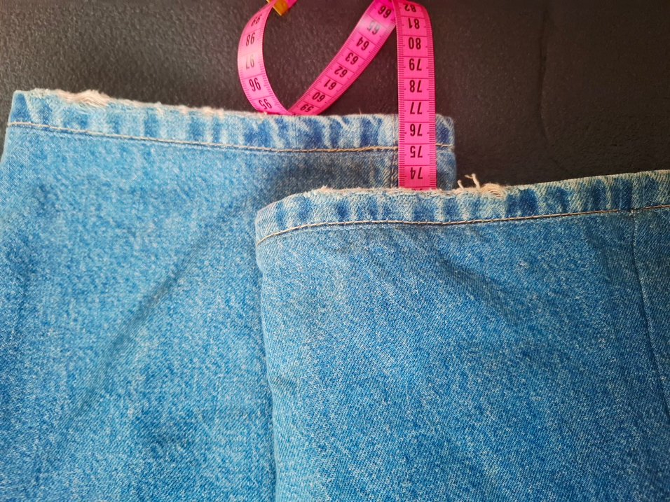 Trendyolmilla Rahat Kesim Mavi Kadın Kot Pantolon - Görsel 5