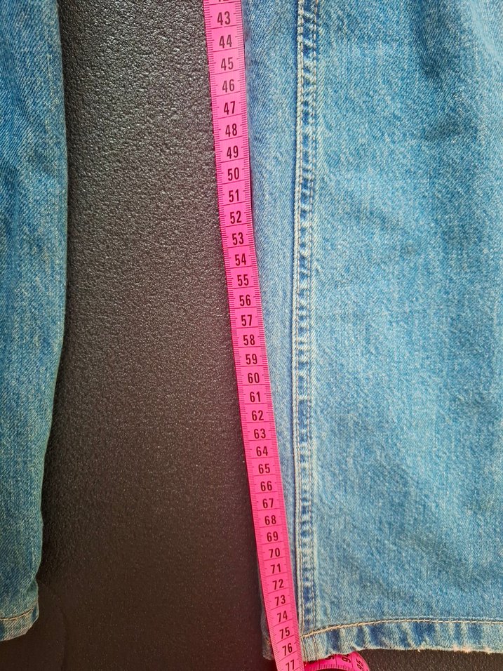 Trendyolmilla Rahat Kesim Mavi Kadın Kot Pantolon - Görsel 4