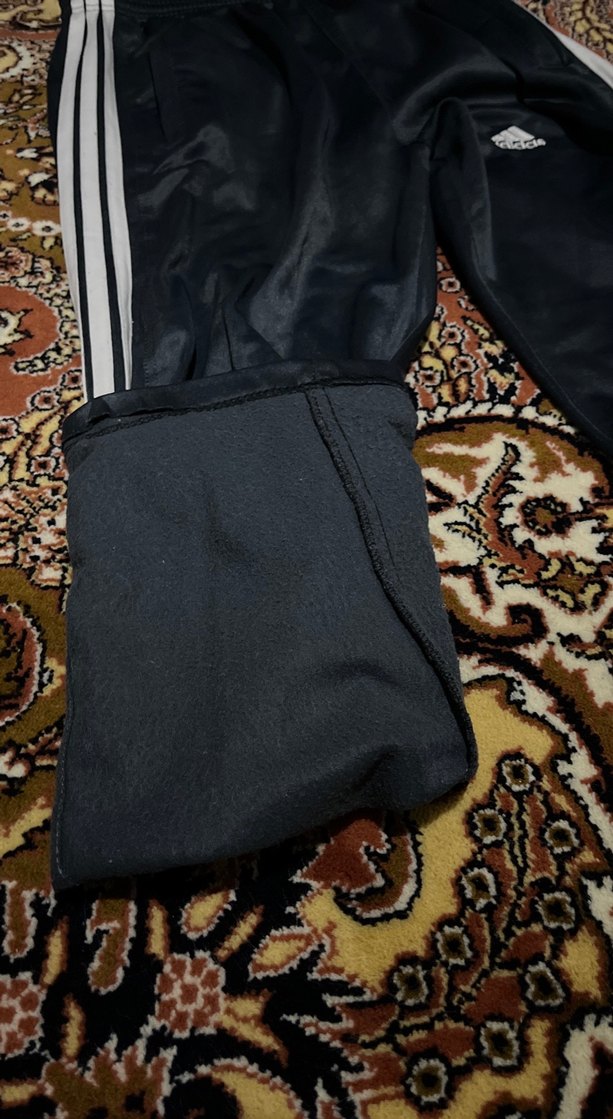 Erkek lacivert Adidas Rahat Kesim Eşofman - Görsel 3