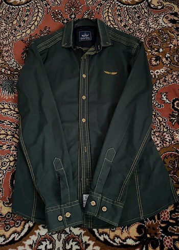 Düğmeli slim Fit Erkek Gömlek - Görsel 3