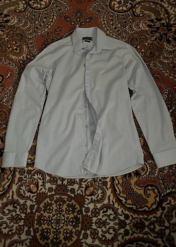 Uzun Kollu Beyaz Erkek Gömlekler - Görsel 5