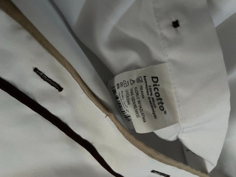 Uzun Kollu Beyaz Erkek Gömlekler - Görsel 3