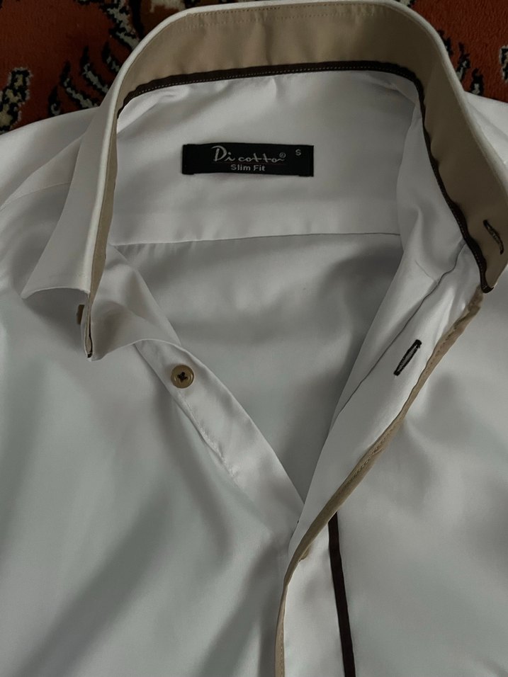 Uzun Kollu Beyaz Erkek Gömlekler - Görsel 4