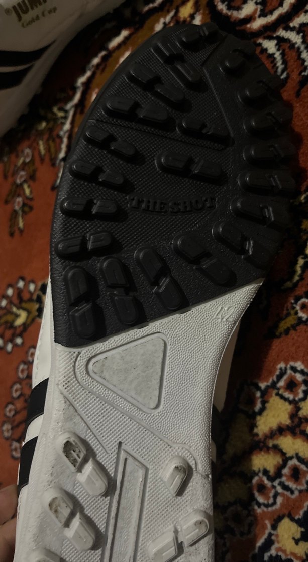 Beyaz Erkek Futbol Ayakkabısı - Görsel 5