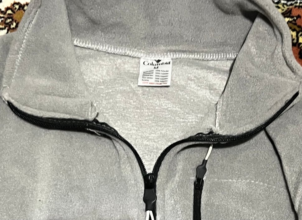 Columbia Gri Fermuarlı Erkek Polar - Görsel 4