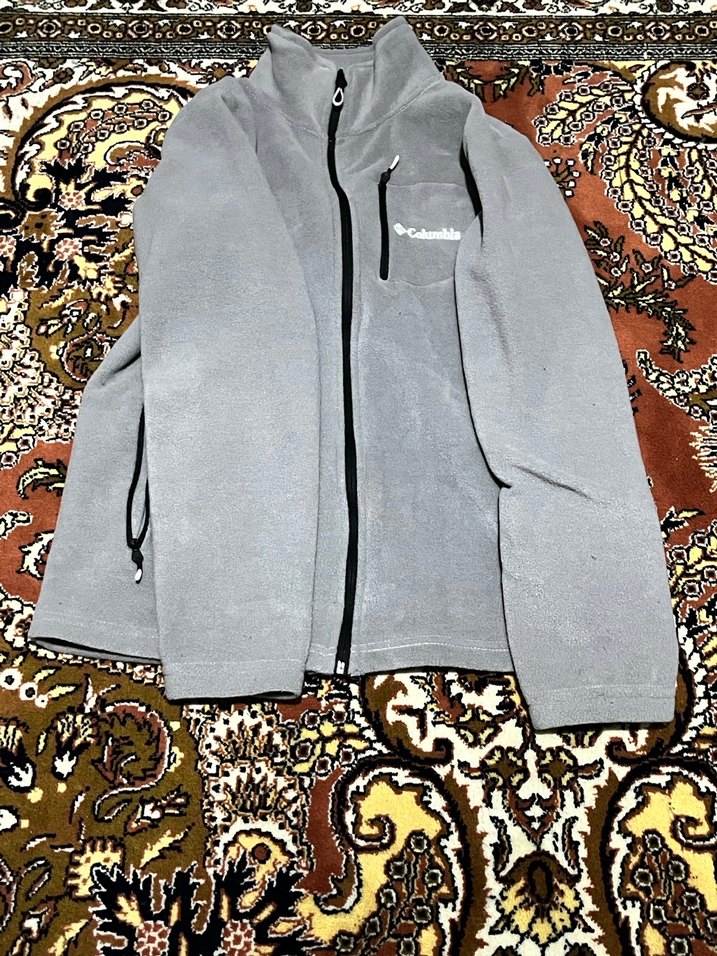 Columbia Gri Fermuarlı Erkek Polar - Görsel 2