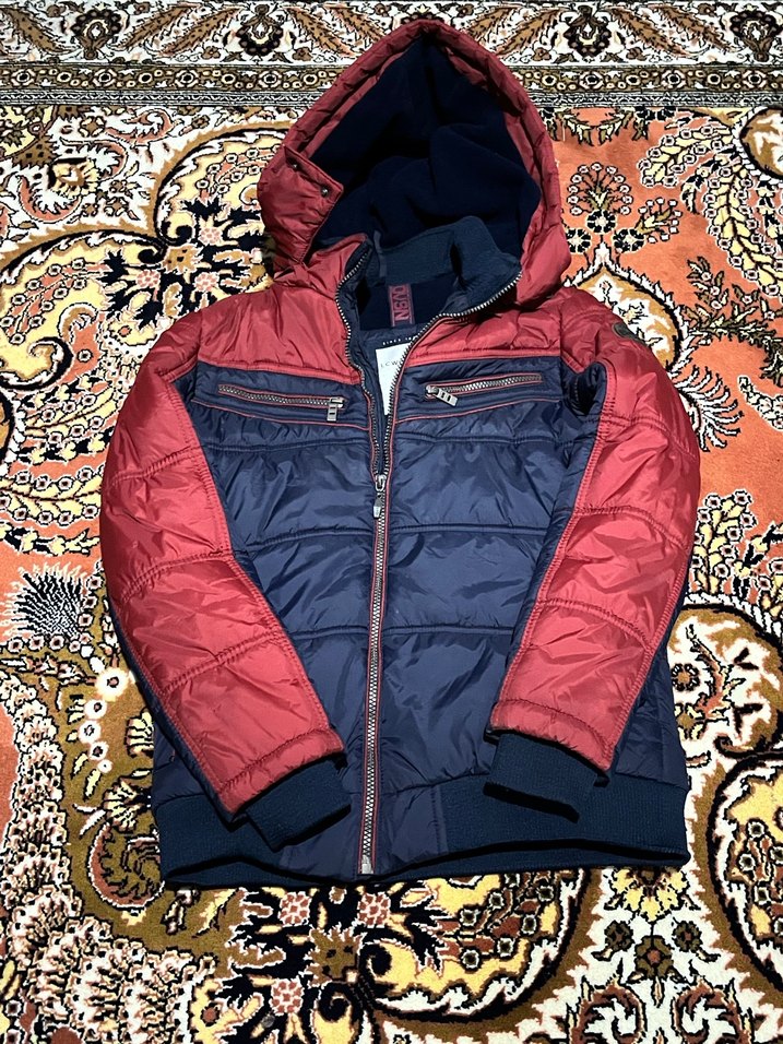 Kapüşonlu Erkek Çocuk Mont - Çok Renkli - Görsel 2